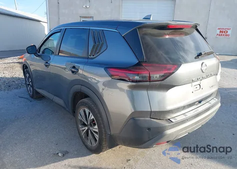 2022 Nissan Rogue Sv Intelligent Awd z USA, uszkodzony, nr VIN 5N1BT3BB1NC712146